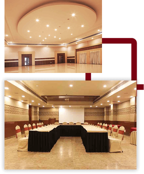 Banquet hall at The Grand Thakar