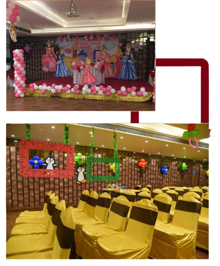 Banquet hall at The Grand Thakar